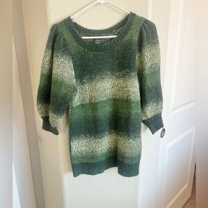 H&M Green Gradient Women's Sweater